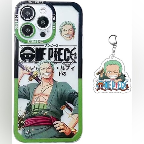 Japan Anime Case Clear Cartoon Compatible with for iPhone 13 Pro Max  & keychain - Picture 3 of 5